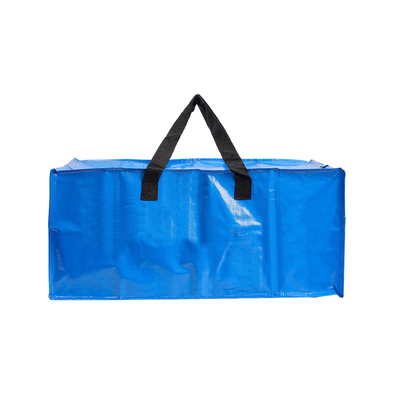 Blue/Black/Grey Large Capacity Moving Bag RPP Recycled Zipper Portable Storage Bag
