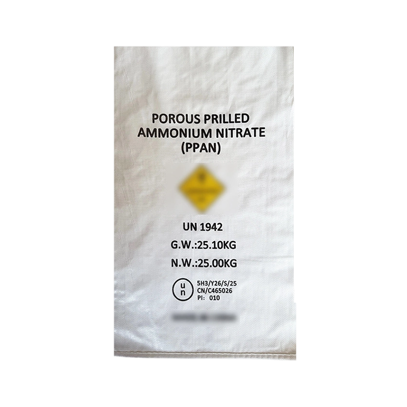 Porous Granular Ammonium Nitrate (PPAN) PP Woven Bags For Chemical Industry